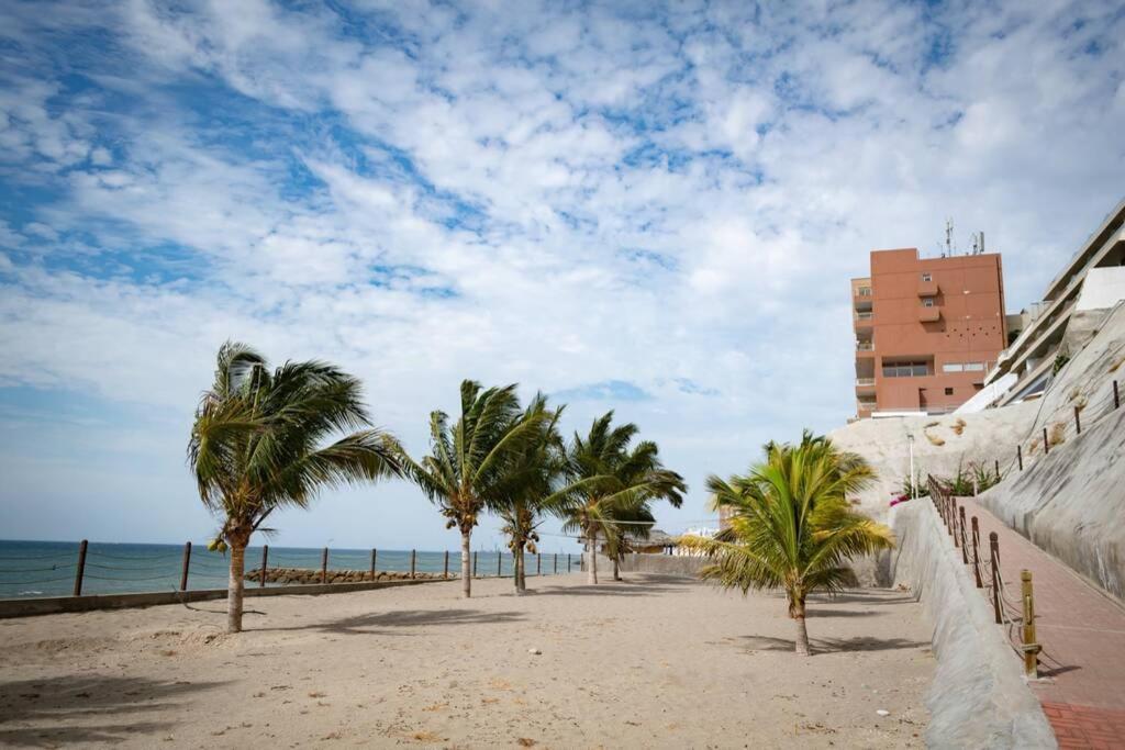 M3 Lujoso Y Comodo Departamento Con Playa 2 Piscinas Cancha De Tenis Jacuzzi Seguridad 24 Horas Manta Exterior photo